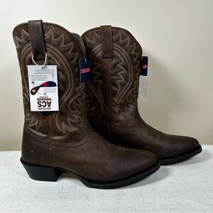 DURANGO Men’s Shyloh Boots Size 12M Advanced Comfort System Brown NEW